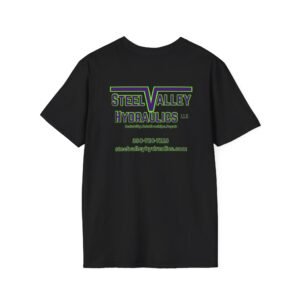 Unisex T-Shirt - Steel Valley Hydraulics Standard Logo